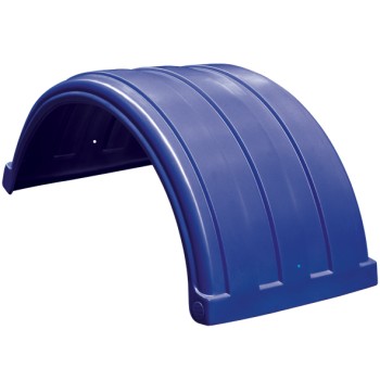 Dynaplas Original Plastic Mudguard - 630mm Wide - Dark Blue